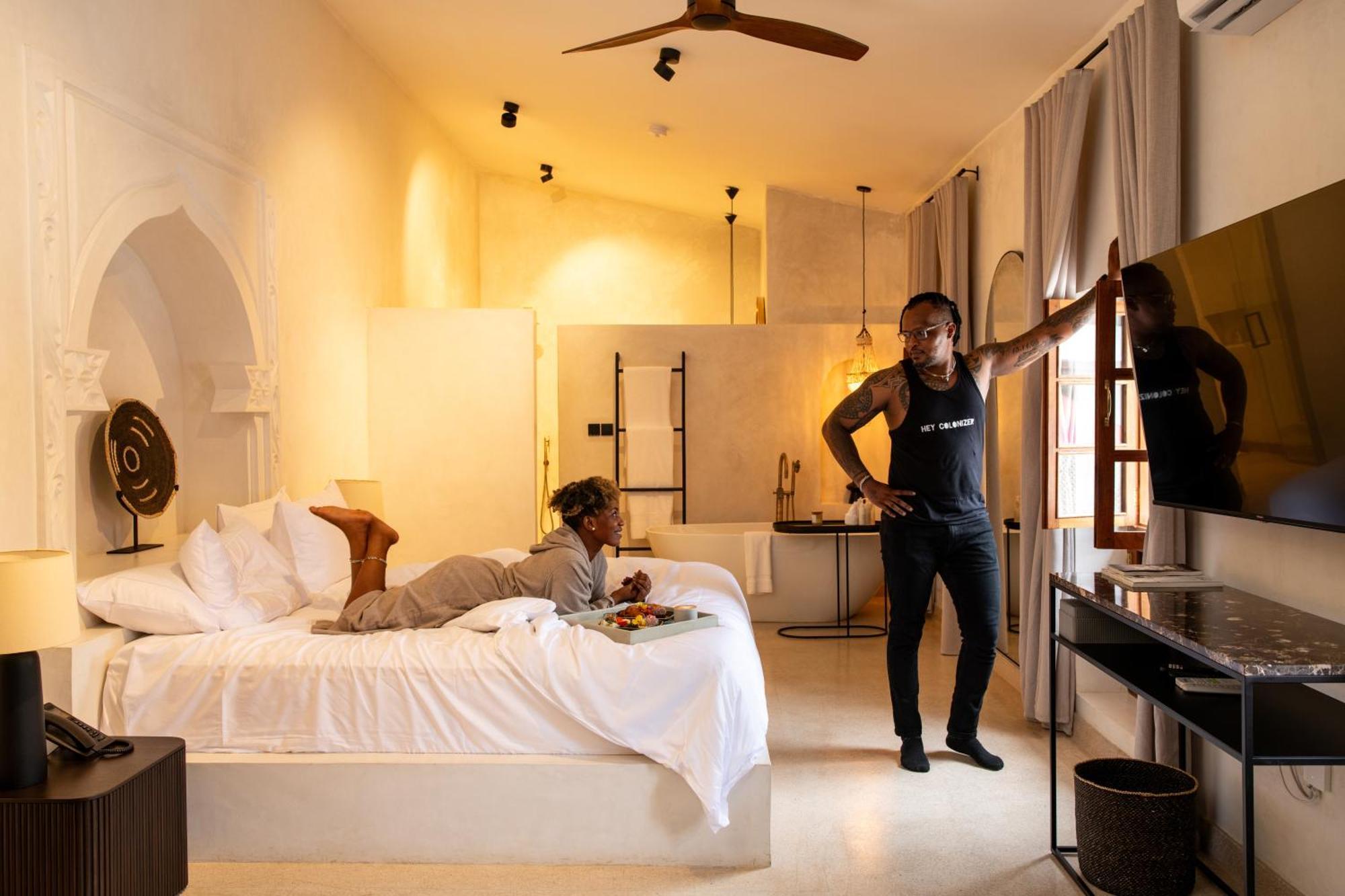 The Neela Boutique Hotel Stone Town Zanzibár Szoba fotó